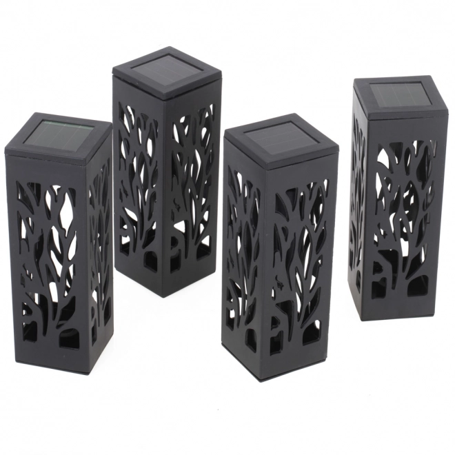Lampes de jardin décoratives solaires 4 pièces