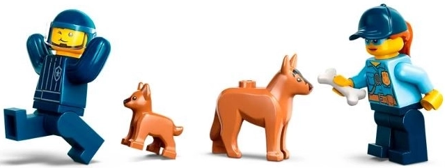 Minifigurines, chiens et accessoires pour les histoires