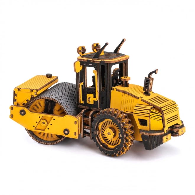 RoboTime puzzle 3D en bois - Rouleau compresseur