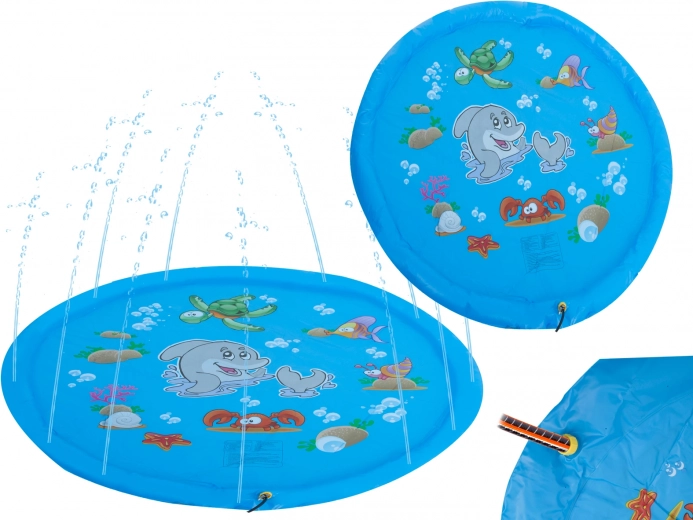 Amusement aquatique instantané au jardin