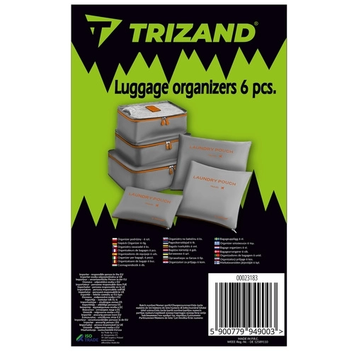 Organisateur de voyage - 6 pcs. Trizand 23183