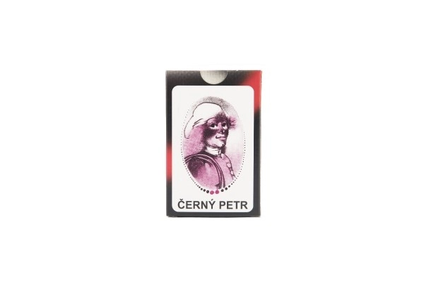 Jeu de société Černý Petr cartes dans une boîte en carton 6x9cm