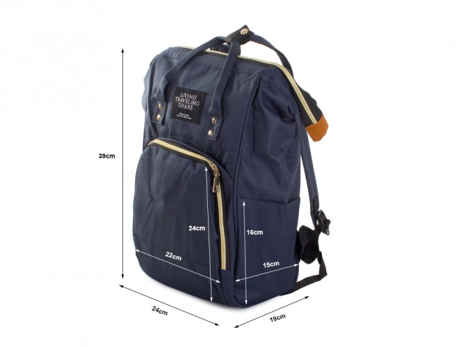 Sac à dos de poussette 3-en-1 pour maman et papa