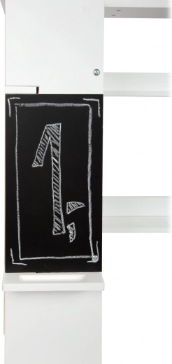 Tableau inscriptible avec étagère pour la craie