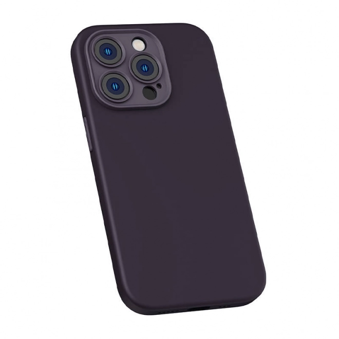 Étui en silicone Baseus pour iPhone 14 Pro avec verre trempé et kit de nettoyage