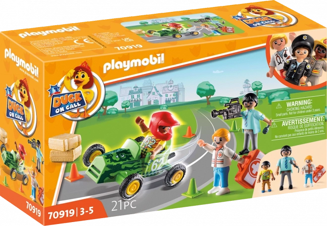 Playmobil Duck On Call Opération de sauvetage Aide au pilote