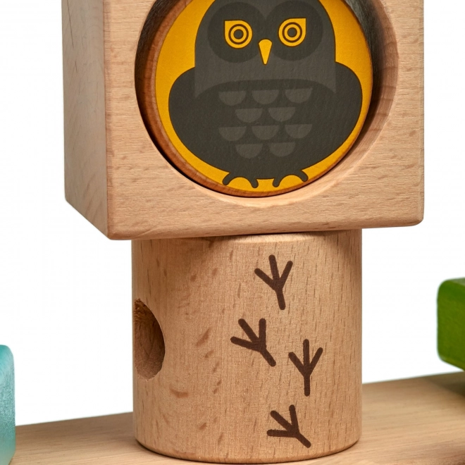 Lucy & Leo Jour et Nuit - puzzle en bois avec modèles
