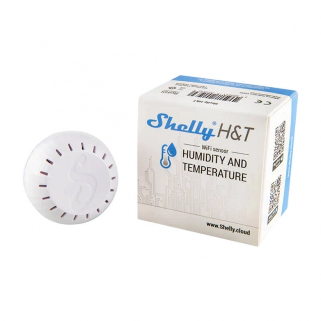 Capteur de température et d'humidité Wi-Fi Shelly H&T blanc
