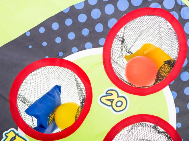 Jeu de lancer amusant avec cible