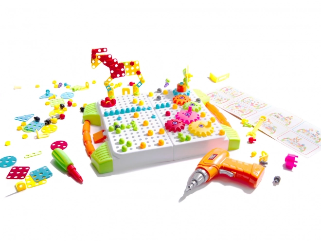 Kit éducatif avec perceuse en mallette