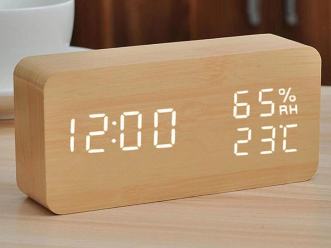 Réveil électronique moderne avec USB
