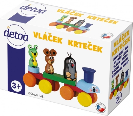 Petit train en bois KRTEČEK Detoa