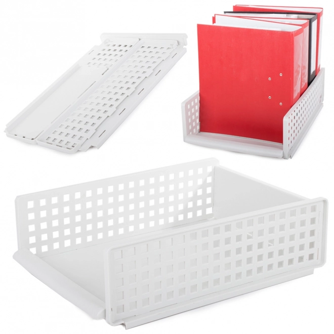 Organisateur de documents pour étagère de bureau