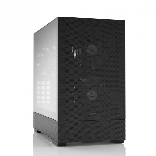 Boîtier P30 Air mATX Mini Tour avec ventilateurs ARGB noir