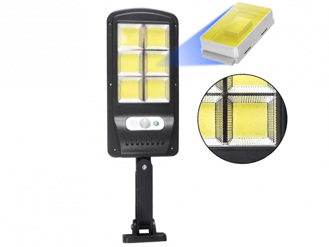 Lampe solaire avec capteur de mouvement et changement de lumière