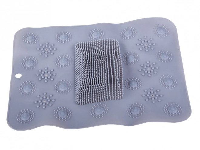 Tapis antidérapant pour massage des pieds sous la douche