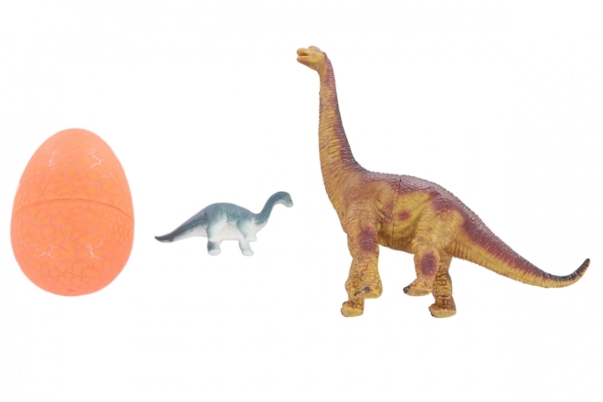 Dinosaure avec œuf – brachiosaure