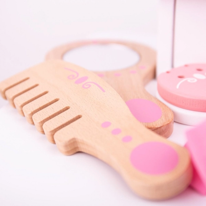 Bigjigs Toys Ensemble de cosmétique en bois