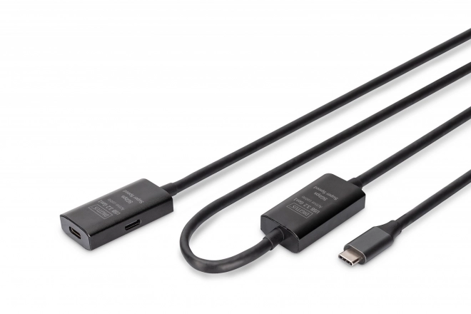 Câble d'extension actif USB-C - USB-C, USB 3.2 Gen1, 10m
