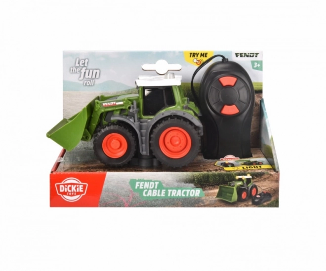 Tracteur Fendt avec câble - 14cm