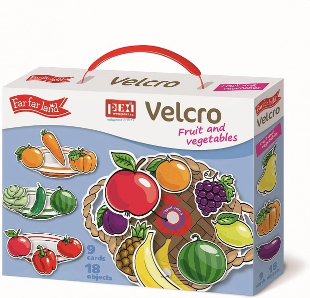 Pexi Velcro puzzles Fruits et légumes