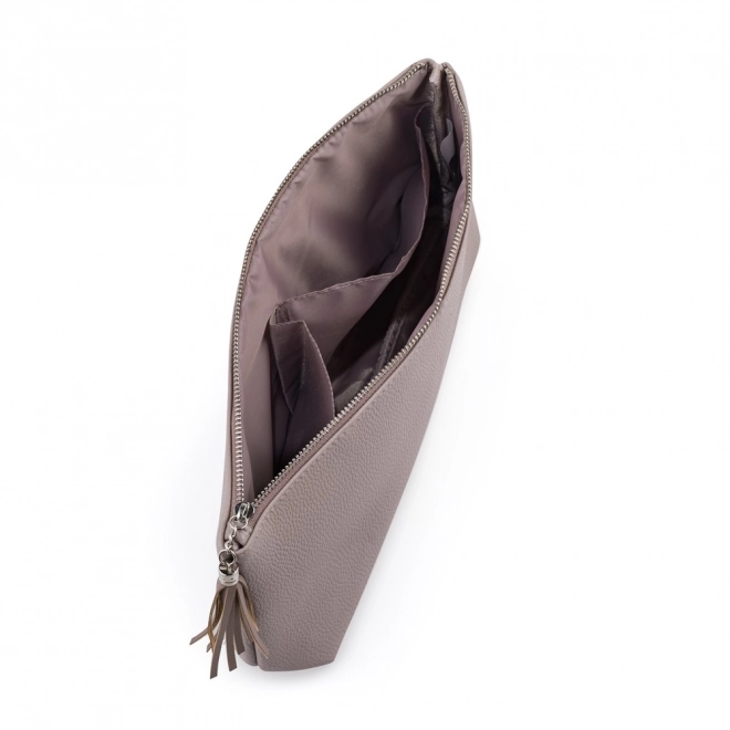 Trousse de toilette ELEGANCE MAXI Cuir Mocca