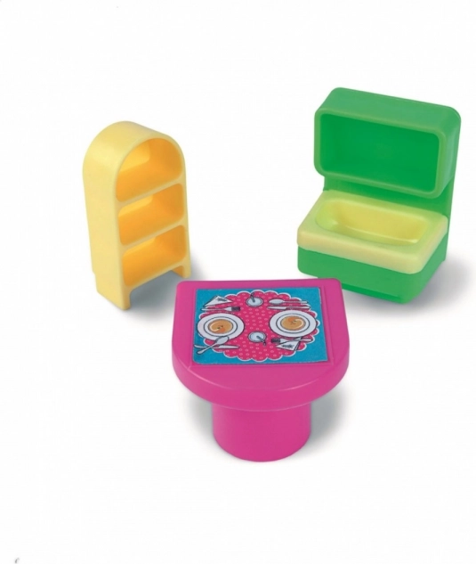 14 pièces de mobilier et stickers