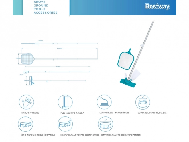 Kit de nettoyage de piscine Bestway