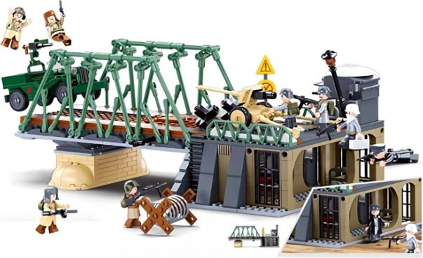 Grand set pour de longues heures de construction