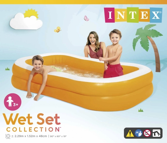Piscine 229 x 147 x 46 cm