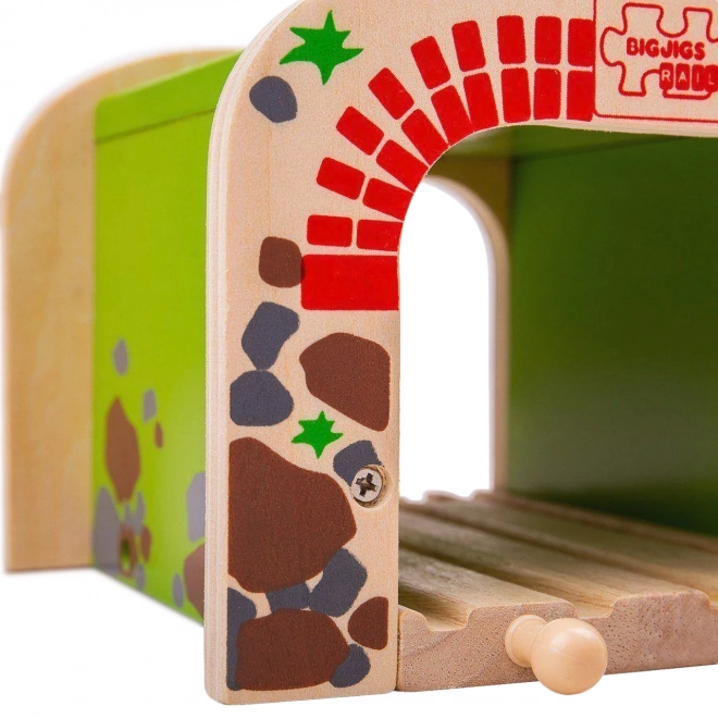 Bigjigs Rail Tunnel ferroviaire double