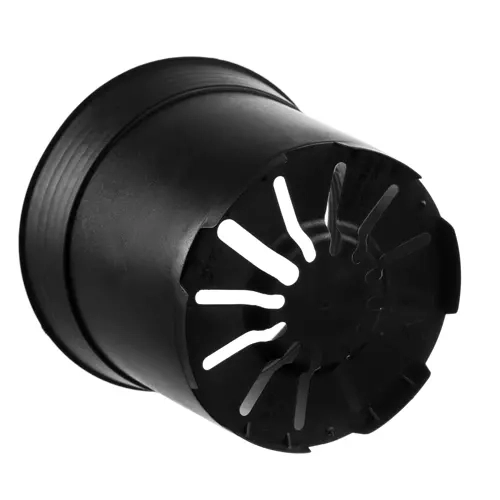 Ensemble de pots de fleurs en plastique noir - 500 pcs