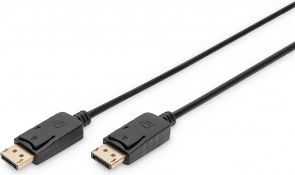 Câble de connexion DisplayPort 4K 60 Hz, DP–DP, 1 m, noir