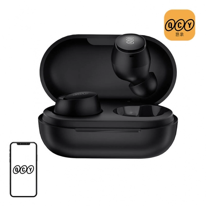 Écouteurs sans fil QCY TWS T27 noir