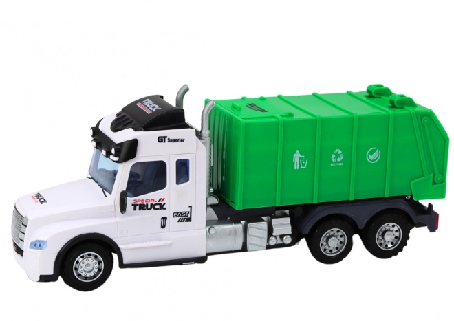 Voiture RC verte à télécommande avec effets