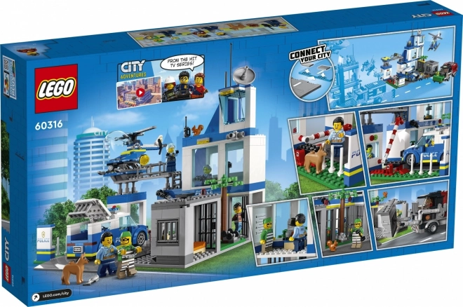LEGO City 60316 Poste de police
