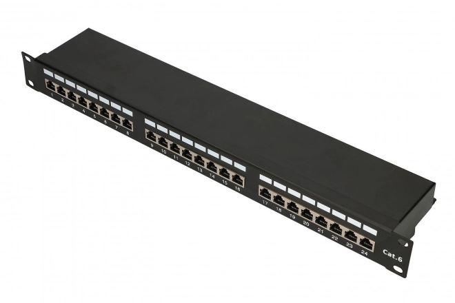 Panneau de brassage 24 ports Cat.6 STP
