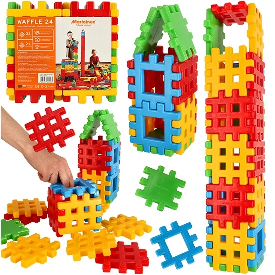 Blocs de construction Marioinex Gaufre 24 pièces