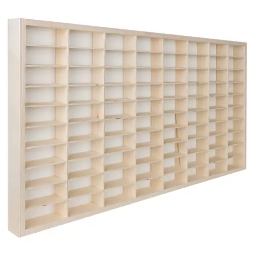 Étagère en bois pour petites voitures