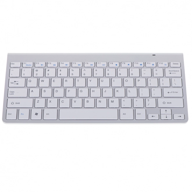 Clavier sans fil pour Smart TV argenté