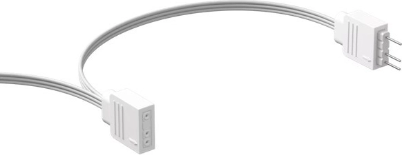 Ensemble de trois ventilateurs ARGB RS120 Blanc 120mm
