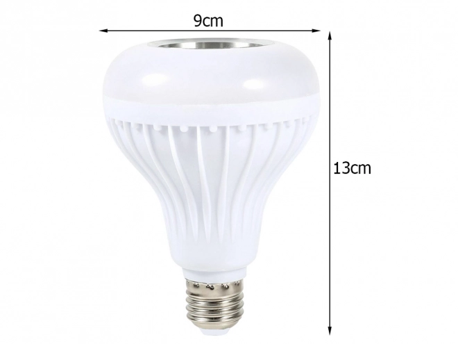 Ampoule LED colorée avec haut-parleur et télécommande