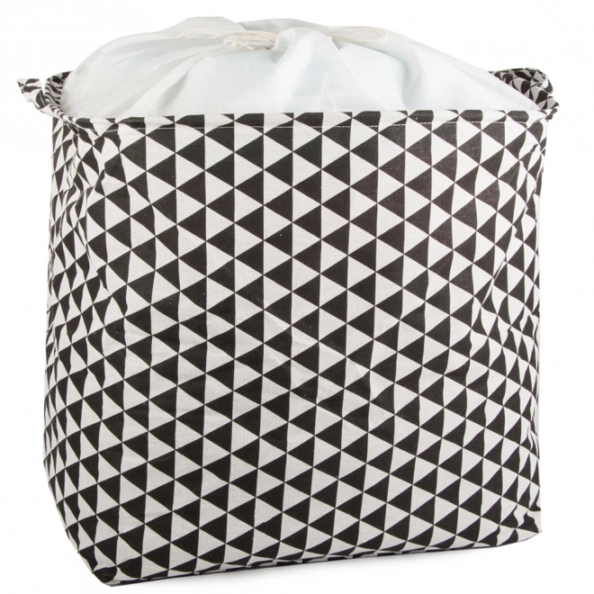Panier à linge et jouets pliable et refermable