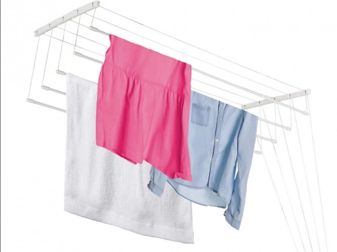 Séchoir à linge au plafond robuste 180 cm