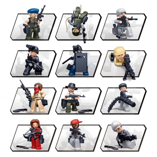 Sluban Figurine Policier et Voleur