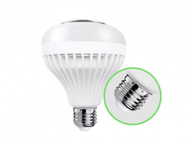 Ampoule LED colorée avec haut-parleur et télécommande