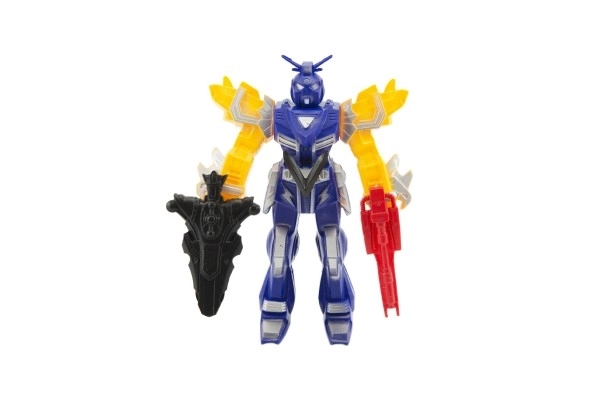 Figurine robotique guerrière 15 cm