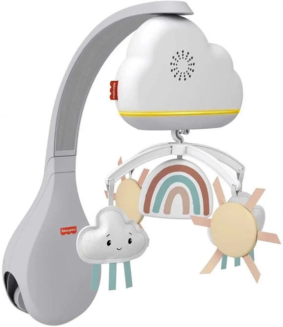 Fisher-Price Mobile pour lit bébé - pluie arc-en-ciel
