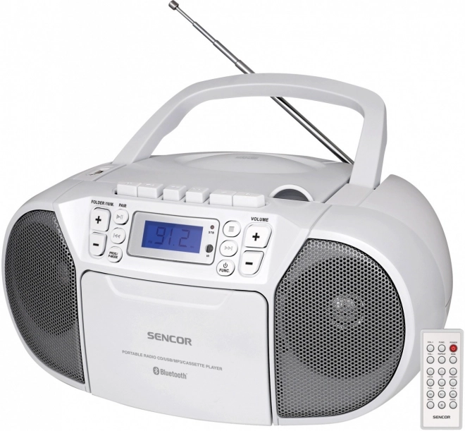 Radiomagnétophone avec CD, MP3, USB et Bluetooth