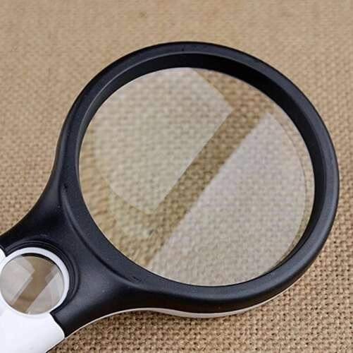 Loupe ergonomique avec éclairage LED Izoxis